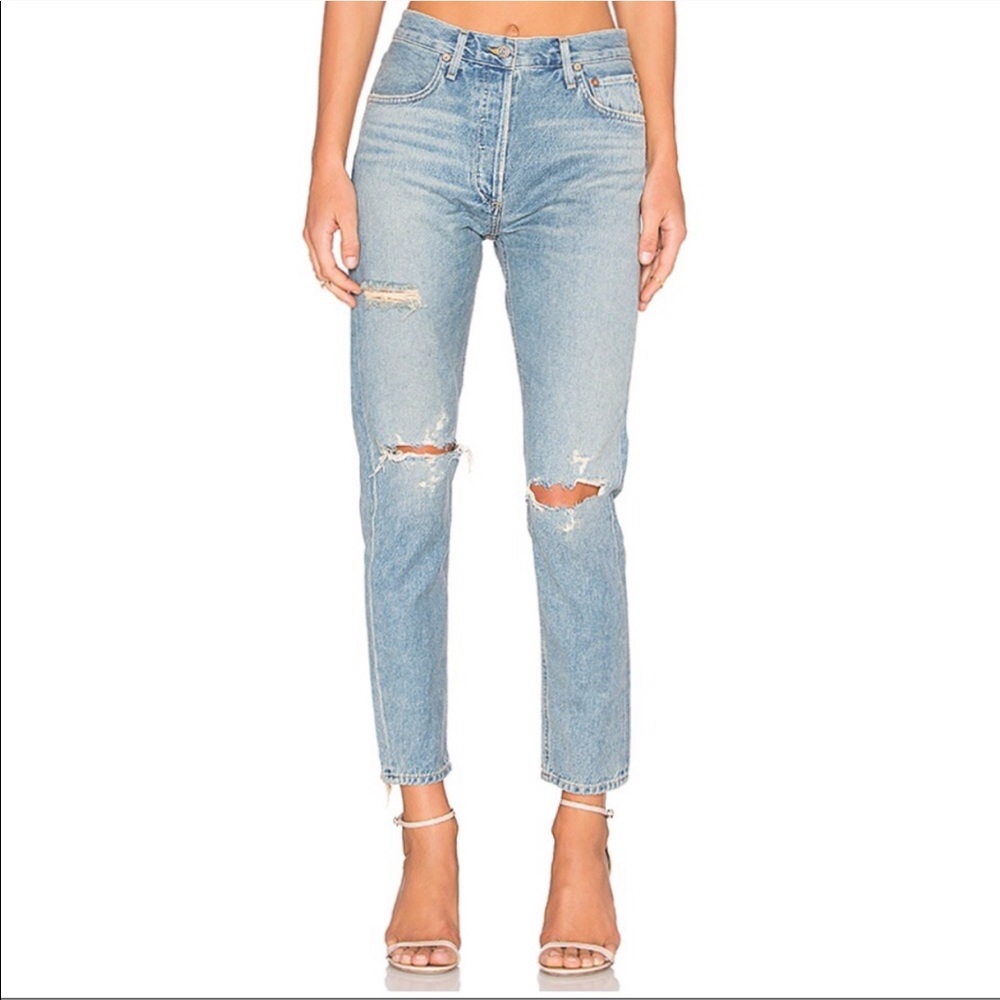 Agolde Jamie High Rise Classic Jeans